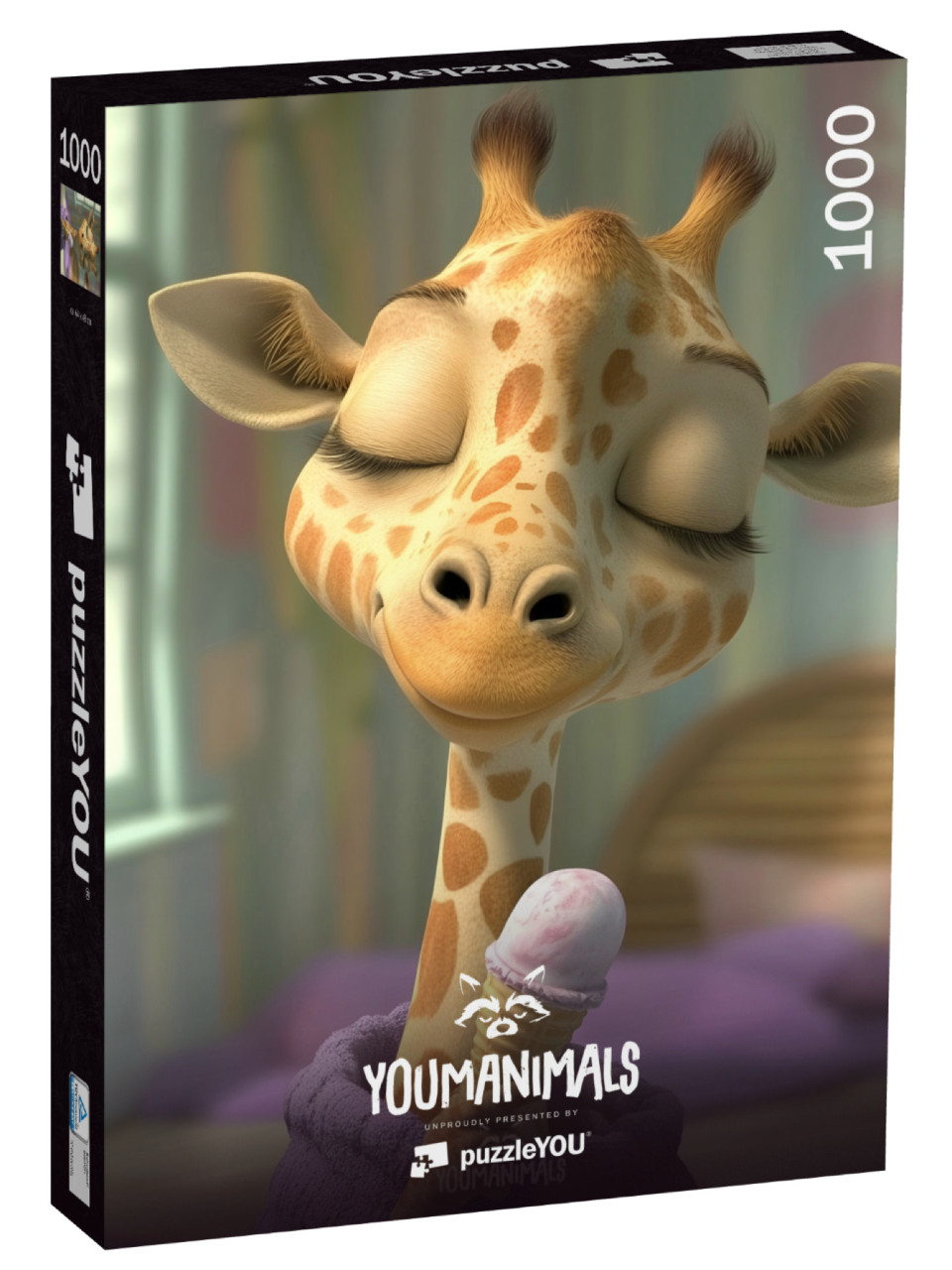 Puzzle 1000 pezzi „YOUMANIMALS: Paula“