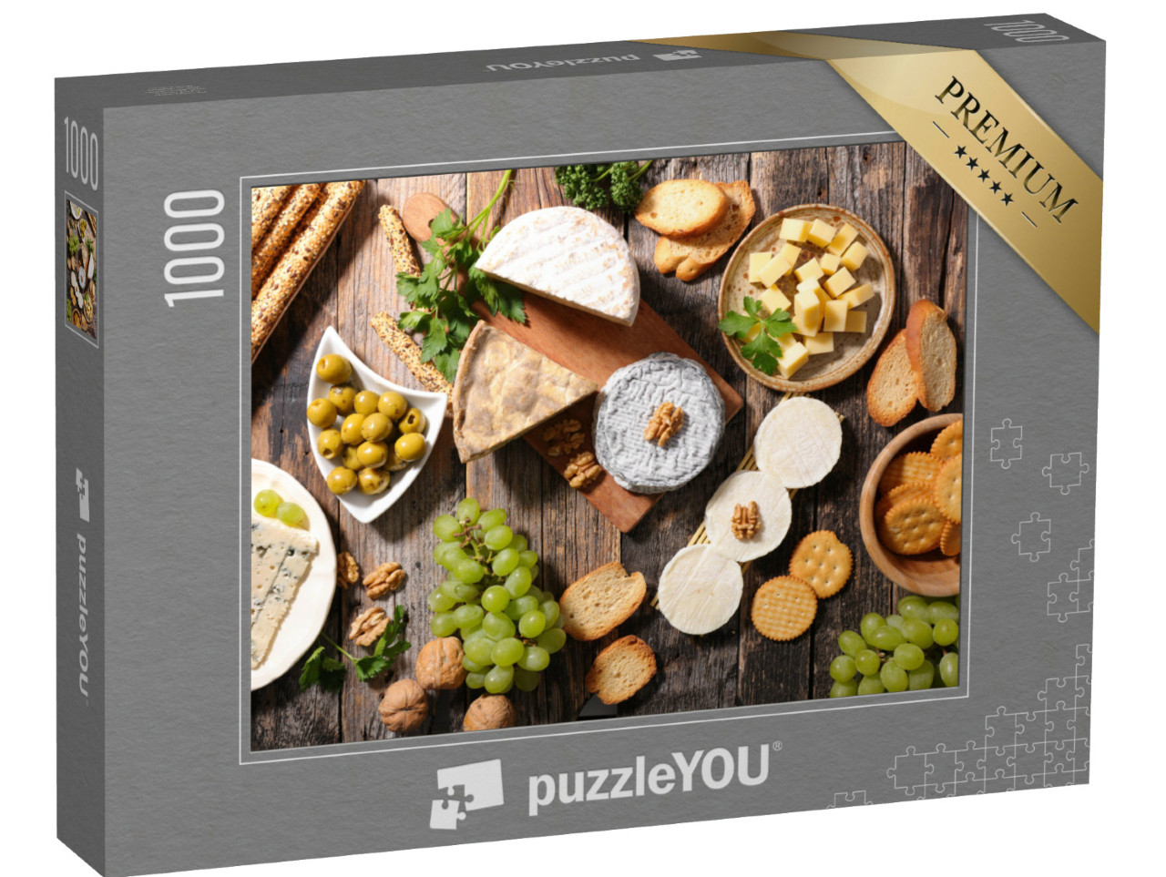 Puzzle 1000 pezzi „Formaggio misto“