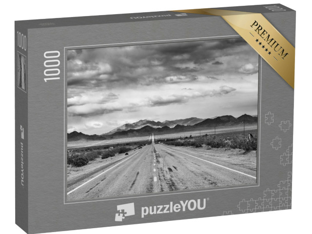Puzzle 1000 pezzi „La storica Route 66 lungo il deserto del Mojave“