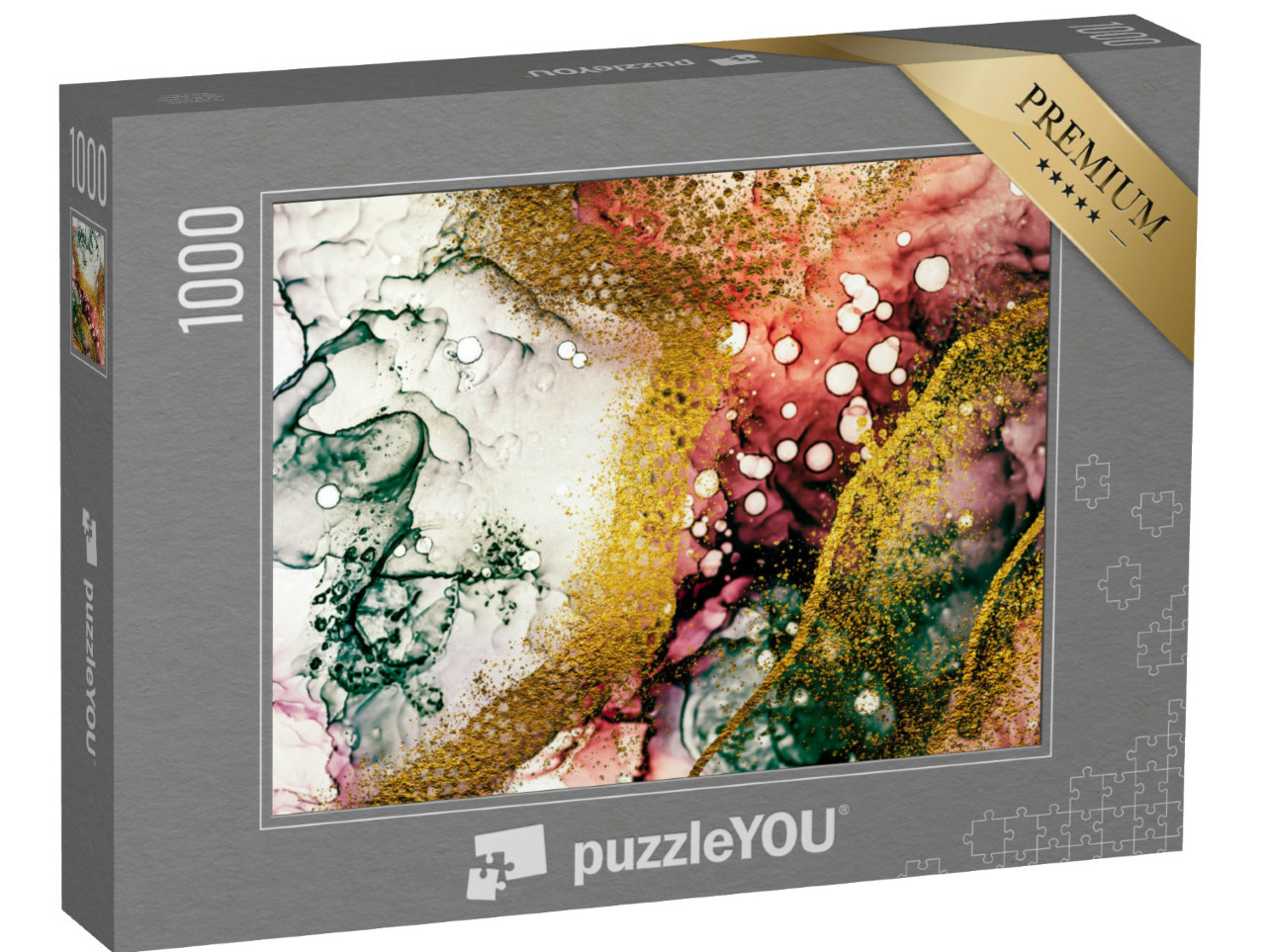 Puzzle 1000 pezzi „Creatività trasparente, arte astratta delle nuvole“