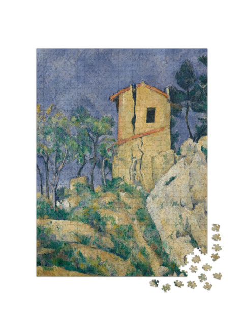 Puzzle 1000 pezzi „Paul Cézanne - La casa con le pareti screpolate“