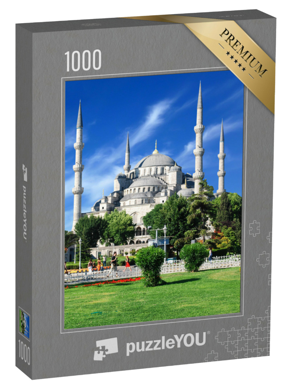 Puzzle 1000 pezzi „La Moschea Blu di Istanbul, Turchia“