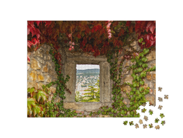 Puzzle 1000 pezzi „Vista del castello di San Giusto a Trieste, Friuli Venezia Giulia - Italia“