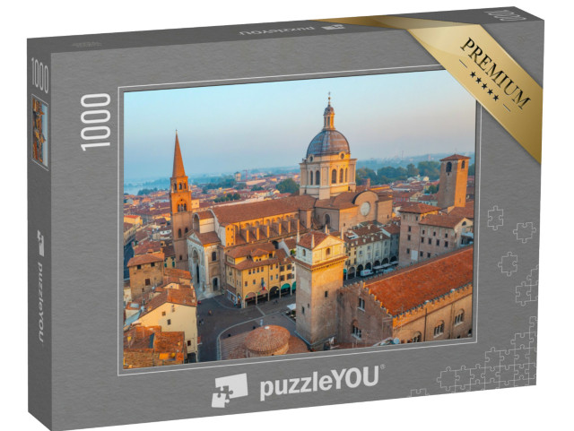 Puzzle 1000 pezzi „Veduta aerea della Basilica di Sant'Andrea a Mantova“