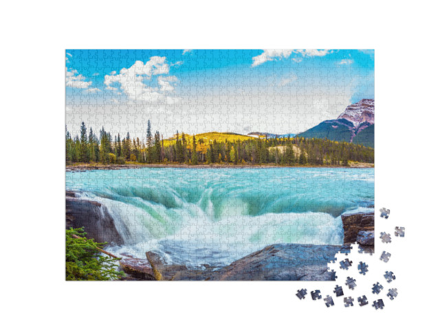 Puzzle 1000 pezzi „Parco di Jasper, Canada“