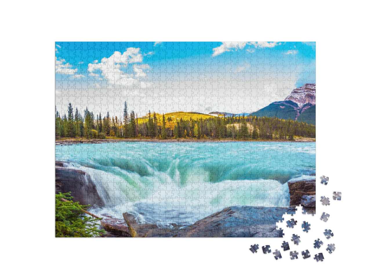 Puzzle 1000 pezzi „Parco di Jasper, Canada“
