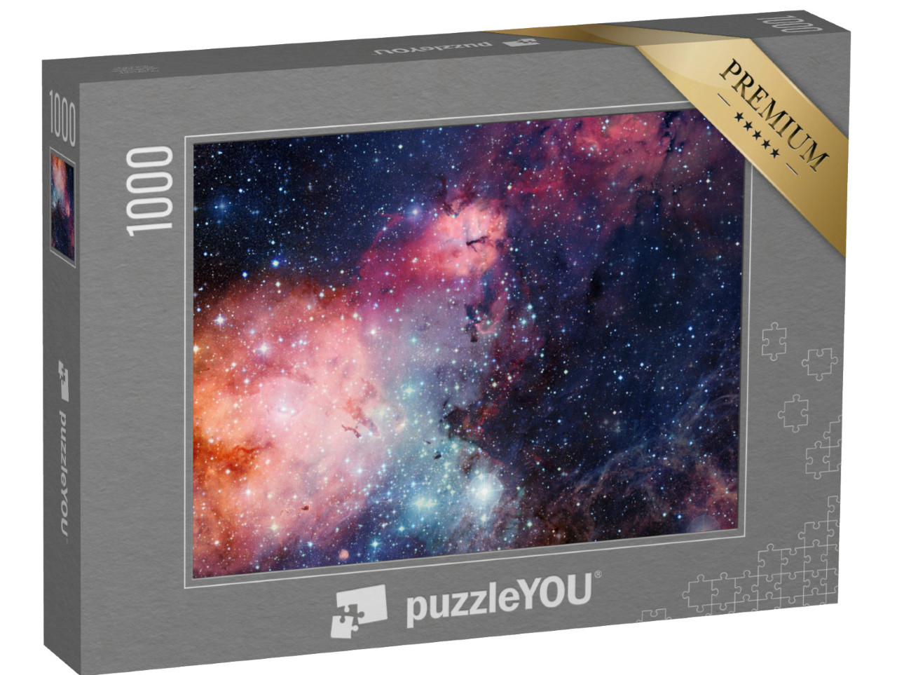 Puzzle 1000 pezzi „Stelle nel colorato cielo notturno“