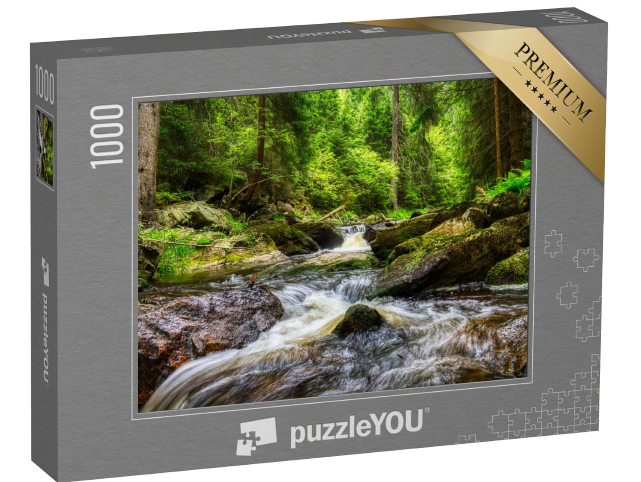 Puzzle 1000 pezzi „Fiume nei Monti Metalliferi“