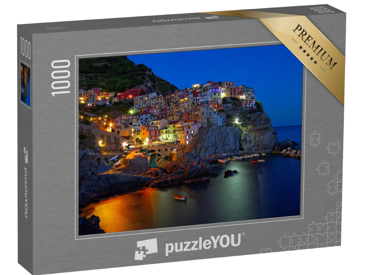 Puzzle 1000 pezzi „Manarola, Cinque Terre, Italia“