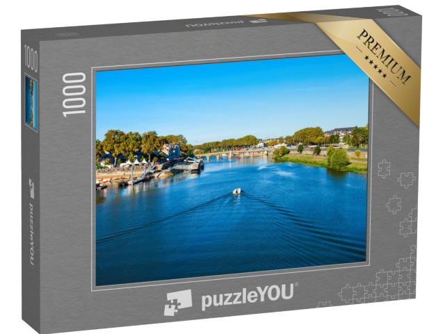 Puzzle 1000 pezzi „La Loira vicino ad Angers, nella Francia occidentale“