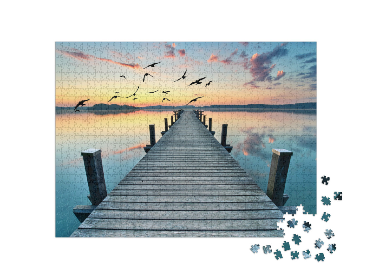 Puzzle 1000 pezzi „Lungomare“