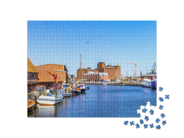 Puzzle 1000 pezzi „Porto di Wismar, Germania“