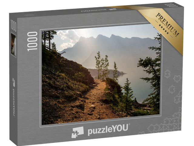 Puzzle 1000 pezzi „Sentiero escursionistico sul lago“