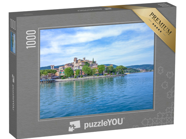 Puzzle 1000 pezzi „Italia,Umbria,Lago Trasimeno,Passignano Sul Trasimeno“