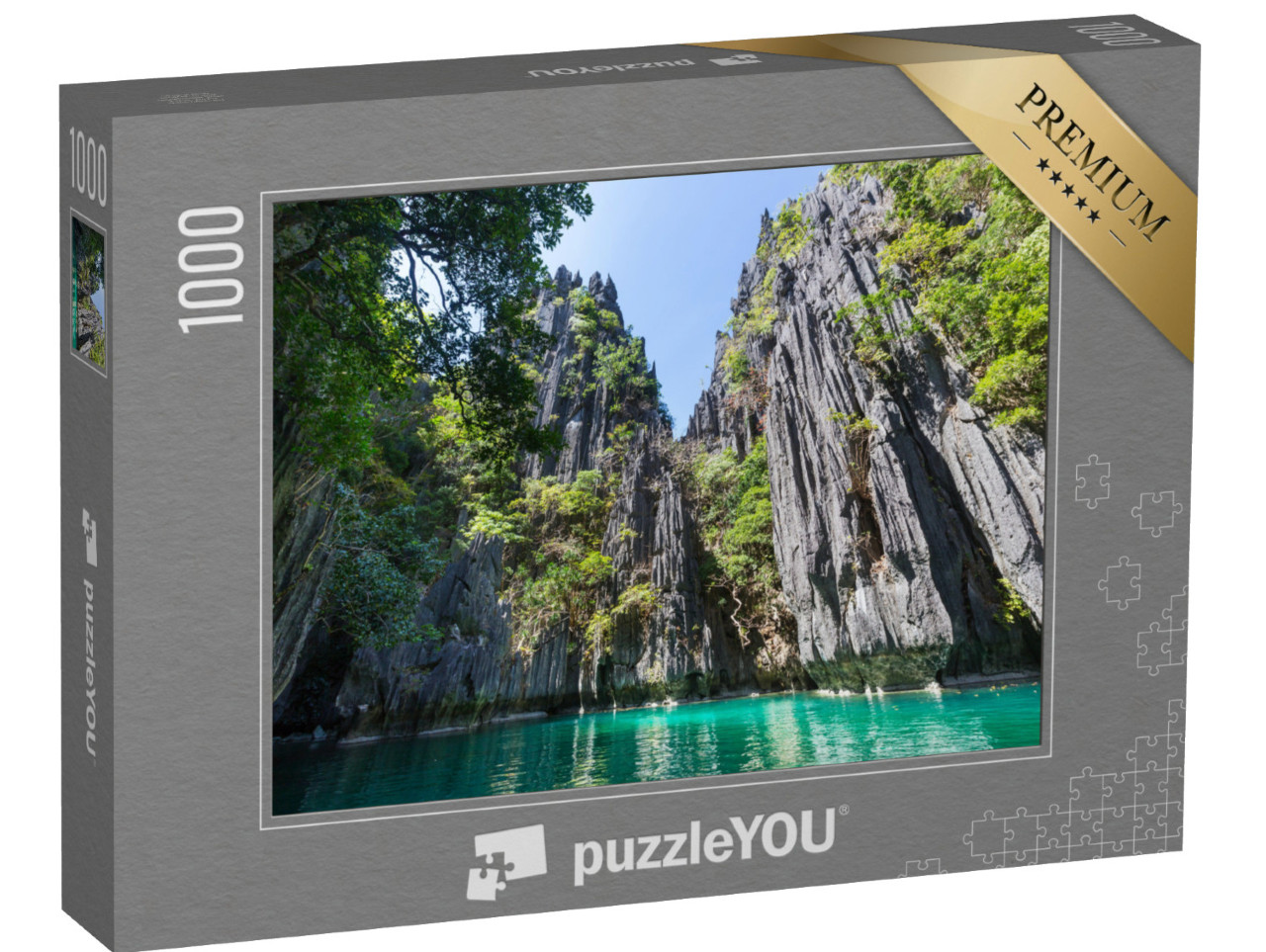 Puzzle 1000 pezzi „La pittoresca baia di Palawan, Filippine“