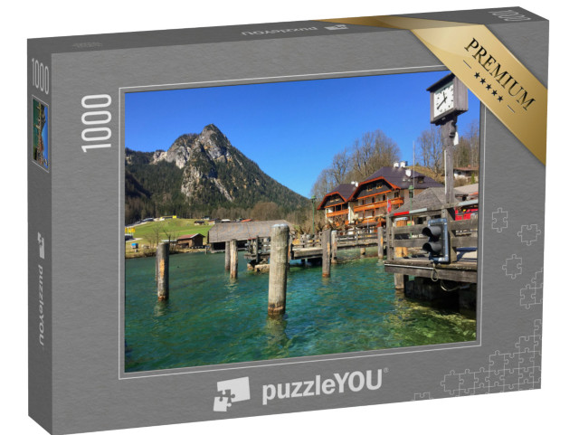 Puzzle 1000 pezzi „Splendida vista sul Königssee, Germania“