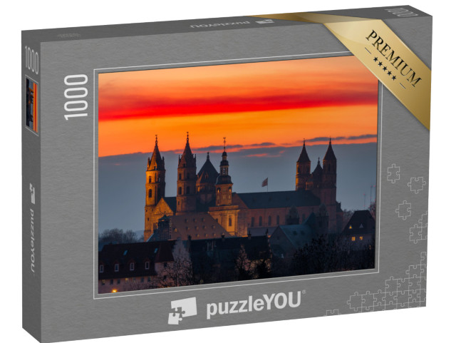 Puzzle 1000 pezzi „Tramonto sulla cattedrale di San Pietro a Worms“