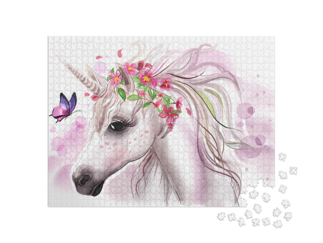 Puzzle 1000 pezzi „Unicorno“