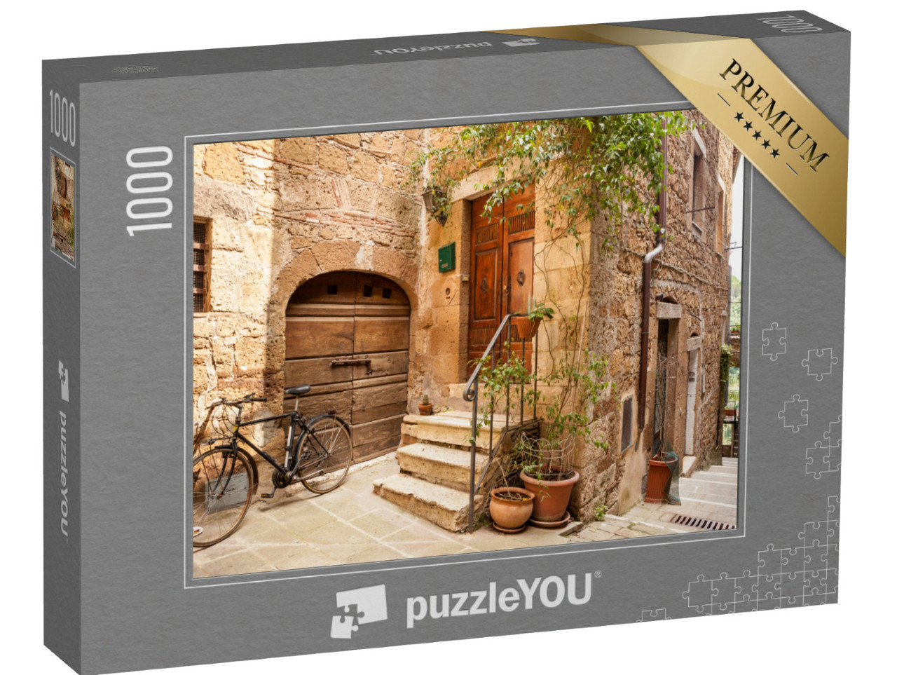 Puzzle 1000 pezzi „Pitigliano, Toscana, Italia, Borghi più belli d'Italia“