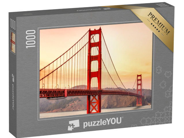 Puzzle 1000 pezzi „Il ponte Golden Gate a San Francisco, California, USA“