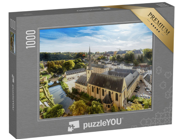 Puzzle 1000 pezzi „Panorama del Lussemburgo“