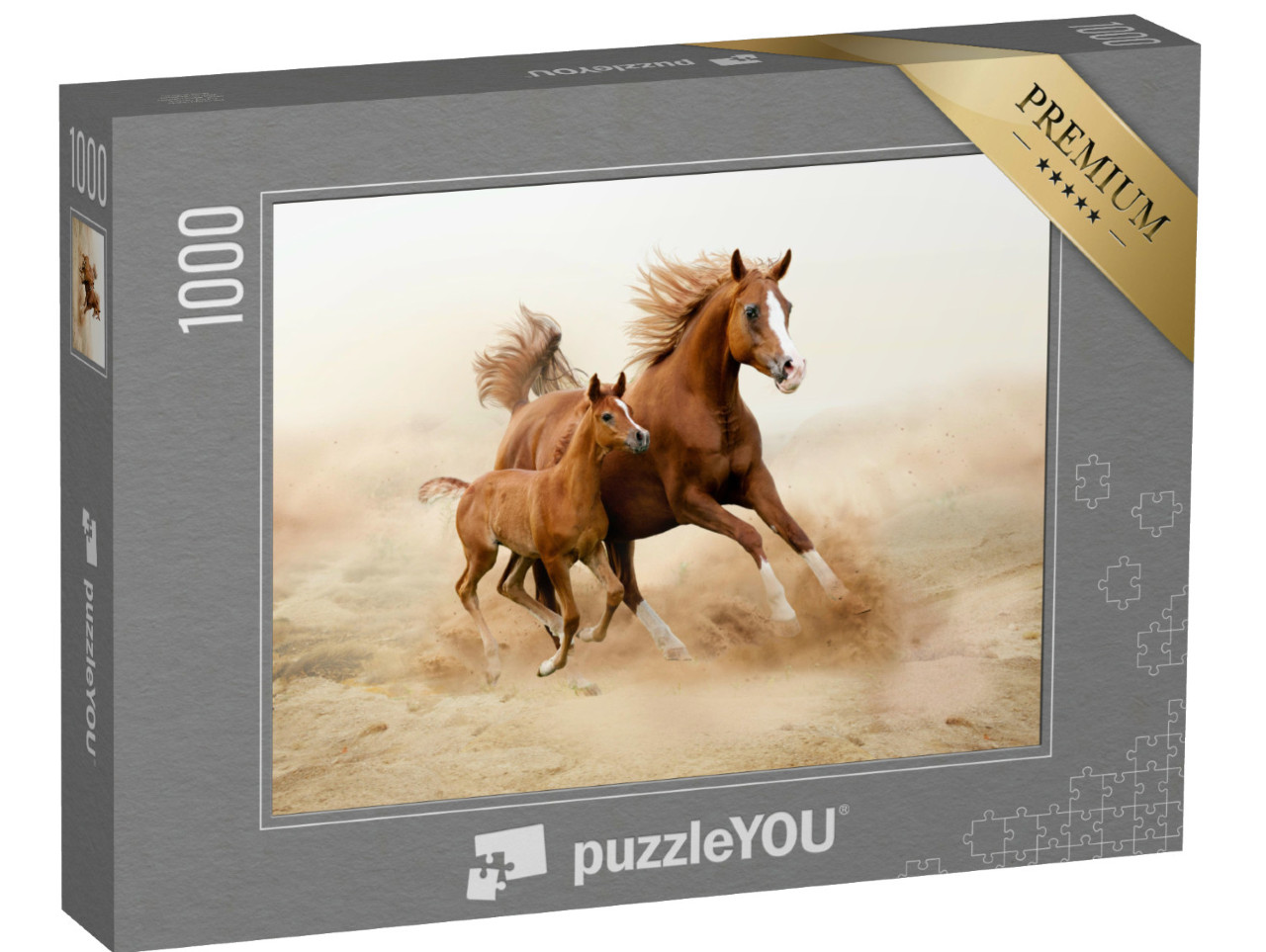 Puzzle 1000 pezzi „Cavallo arabo purosangue“