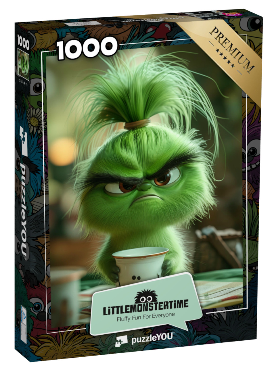 Puzzle 1000 pezzi „LITTLEMONSTERTIME: Grumpkin“