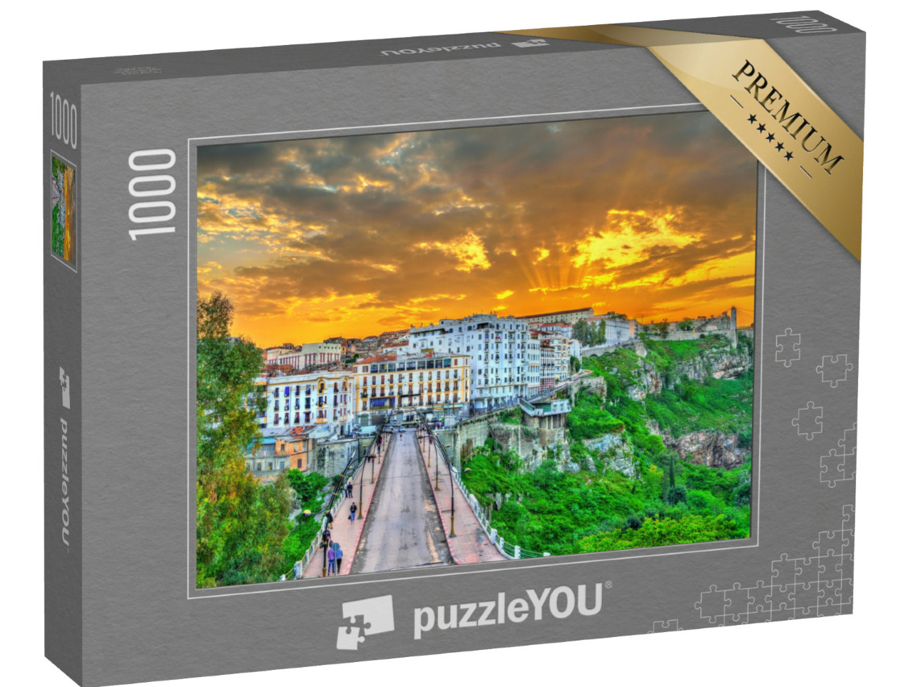 Puzzle 1000 pezzi „Costantino al tramonto, Algeria“