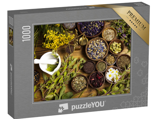 Puzzle 1000 pezzi „Le erbe della naturopatia“