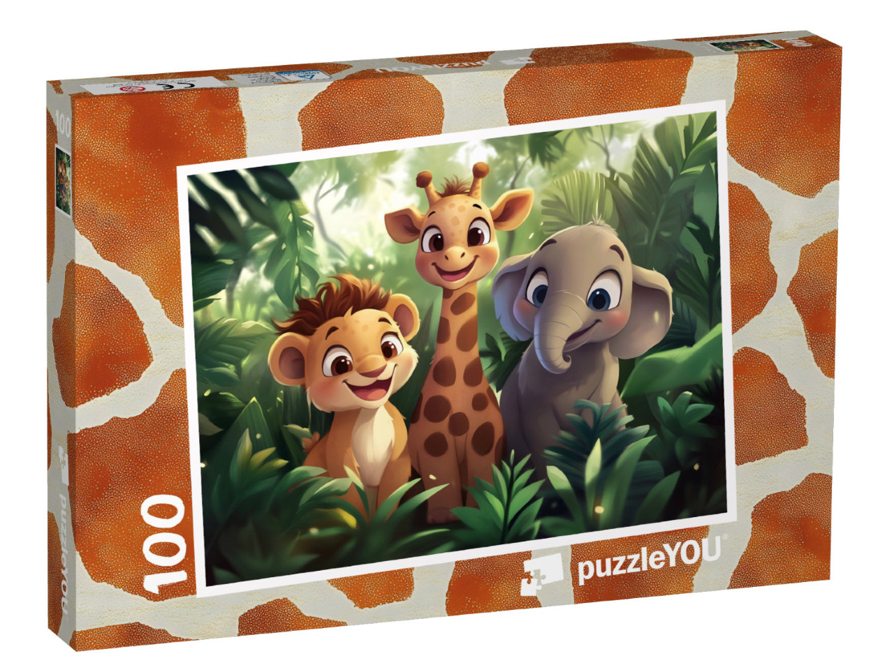 Puzzle 100 pezzi „Piccoli amici e grandi sognatori“