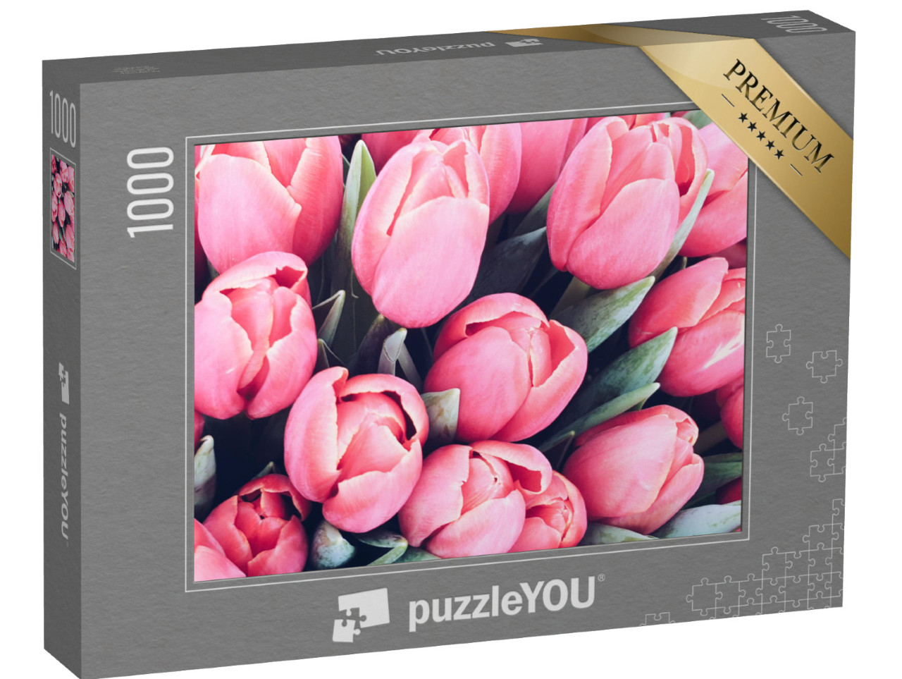 Puzzle 1000 pezzi „Bouquet floreale di tulipani“