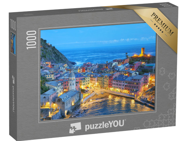 Puzzle 1000 pezzi „Vernazza, nel Parco Nazionale delle Cinque Terre, Patrimonio dell'Umanità dell'UNESCO, Liguria“