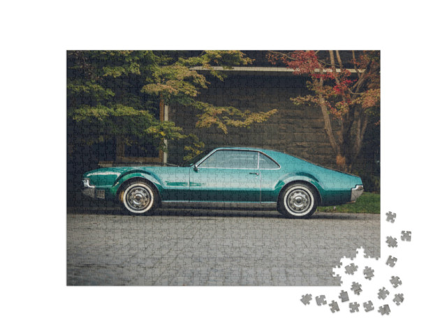 Puzzle 1000 pezzi „Auto d'epoca americana“