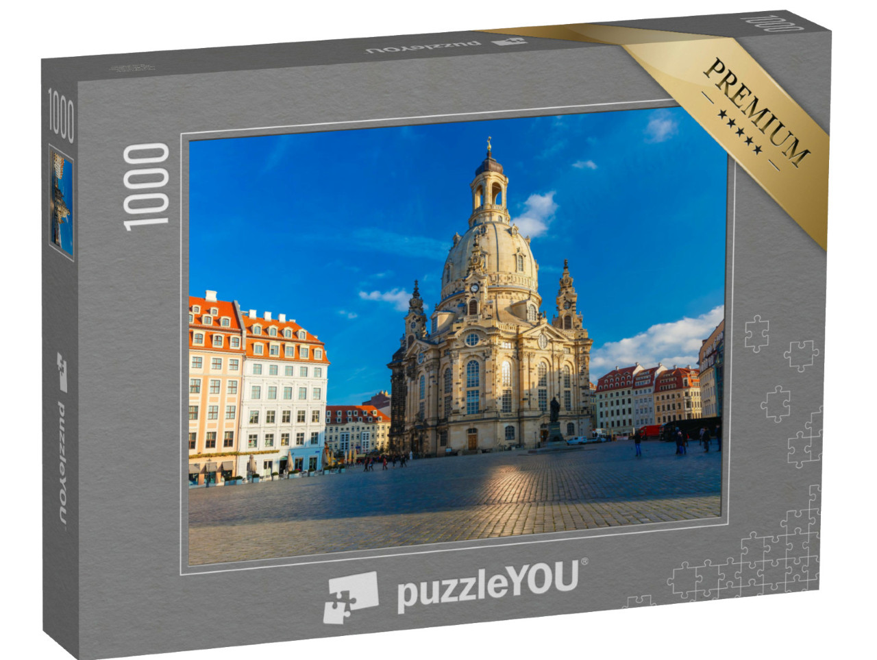 Puzzle 1000 pezzi „Frauenkirche a Dresda, Germania“