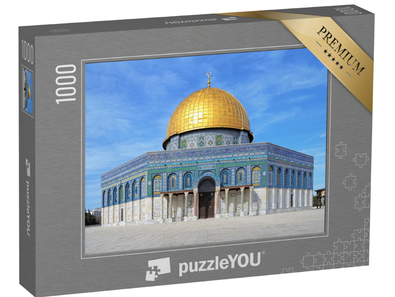 Puzzle 1000 pezzi „Cupola della Roccia a Gerusalemme“