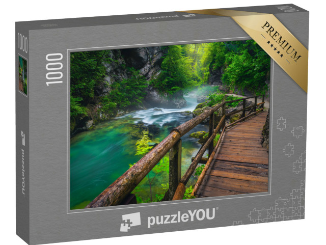 Puzzle 1000 pezzi „Passerella in legno“