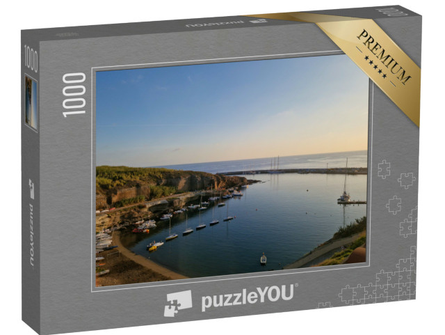 Puzzle 1000 pezzi „Isola di Ventotene: Paesaggio insulare mediterraneo per vlog di viaggio, pubblicità e promozioni“