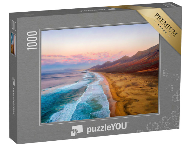 Puzzle 1000 pezzi „La spiaggia di Cofete sulla punta meridionale di Fuerteventura“