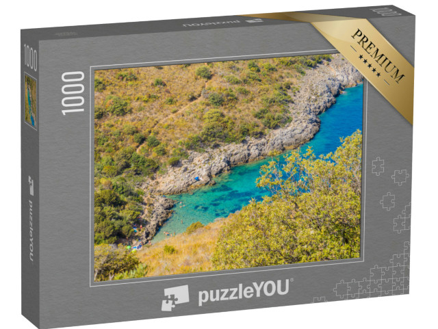 Puzzle 1000 pezzi „Bella laguna a Monte Argentario, Toscana, Italia“