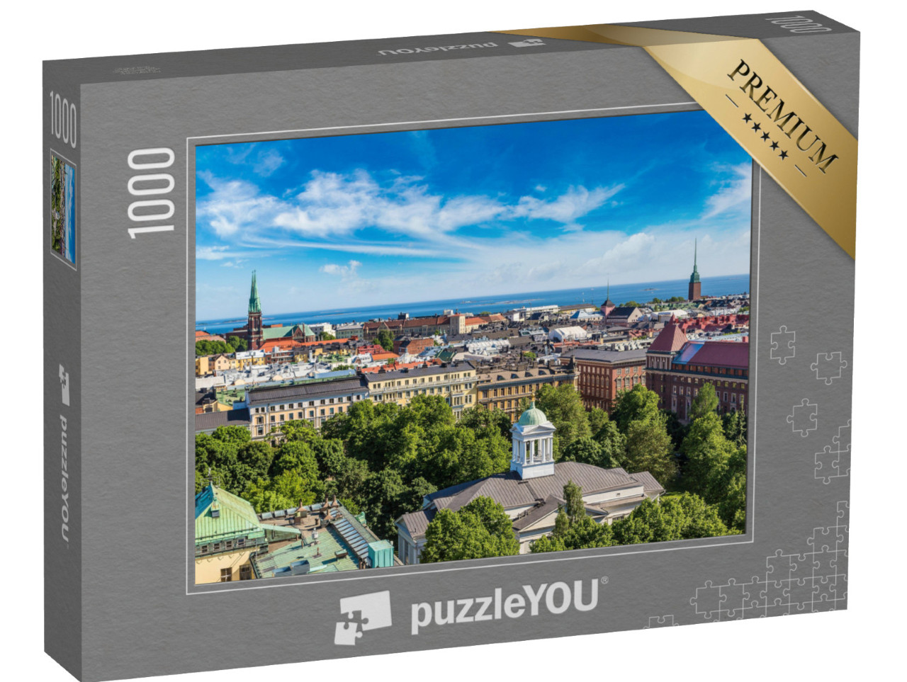 Puzzle 1000 pezzi „Helsinki in estate, Finlandia“