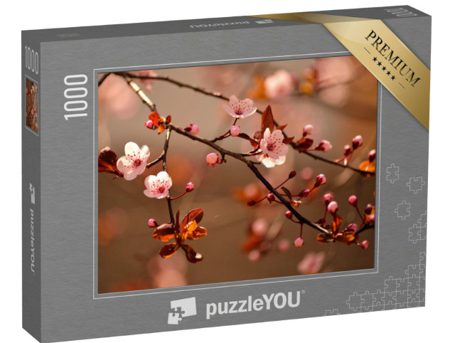 Puzzle 1000 pezzi „Fiori di ciliegio giapponesi, noti anche come sakura“