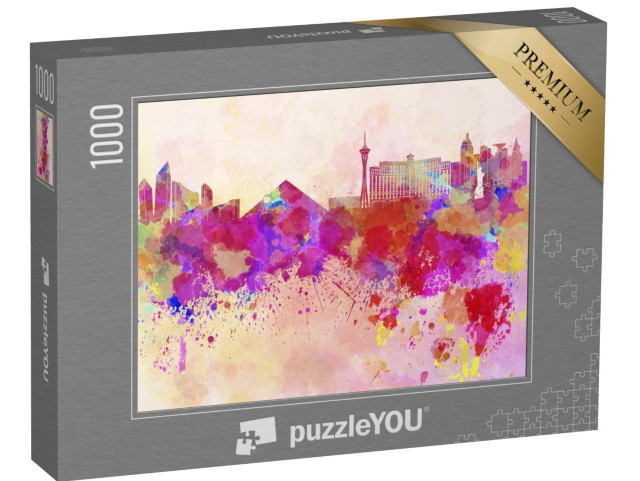 Puzzle 1000 pezzi „Skyline di Las Vegas“