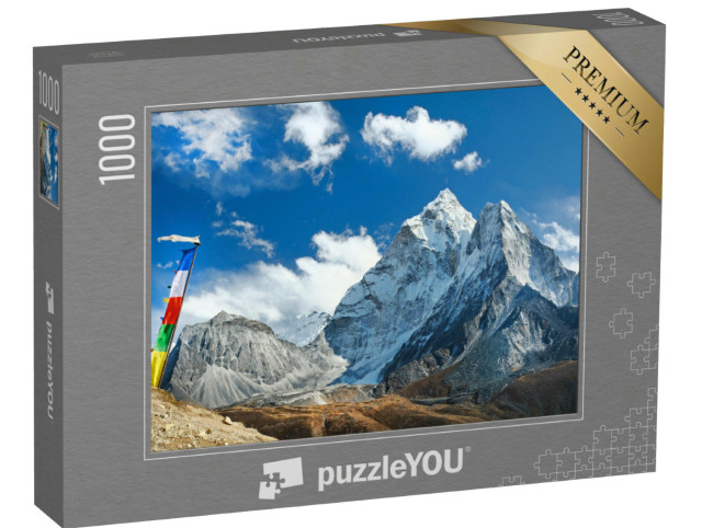 Puzzle 1000 pezzi „Ama Dablam sulla strada per il Campo Base dell'Everest, Nepal“