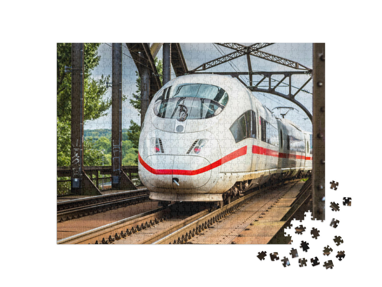 Puzzle 1000 pezzi „InterCity Express“