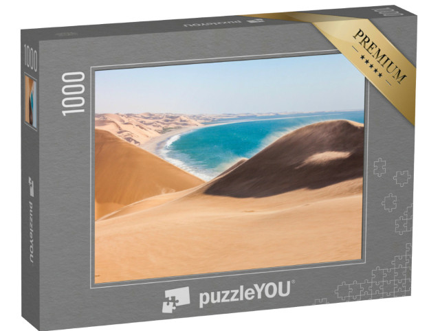 Puzzle 1000 pezzi „Il deserto del Namib lungo l'Oceano Atlantico, Africa meridionale, Namibia“
