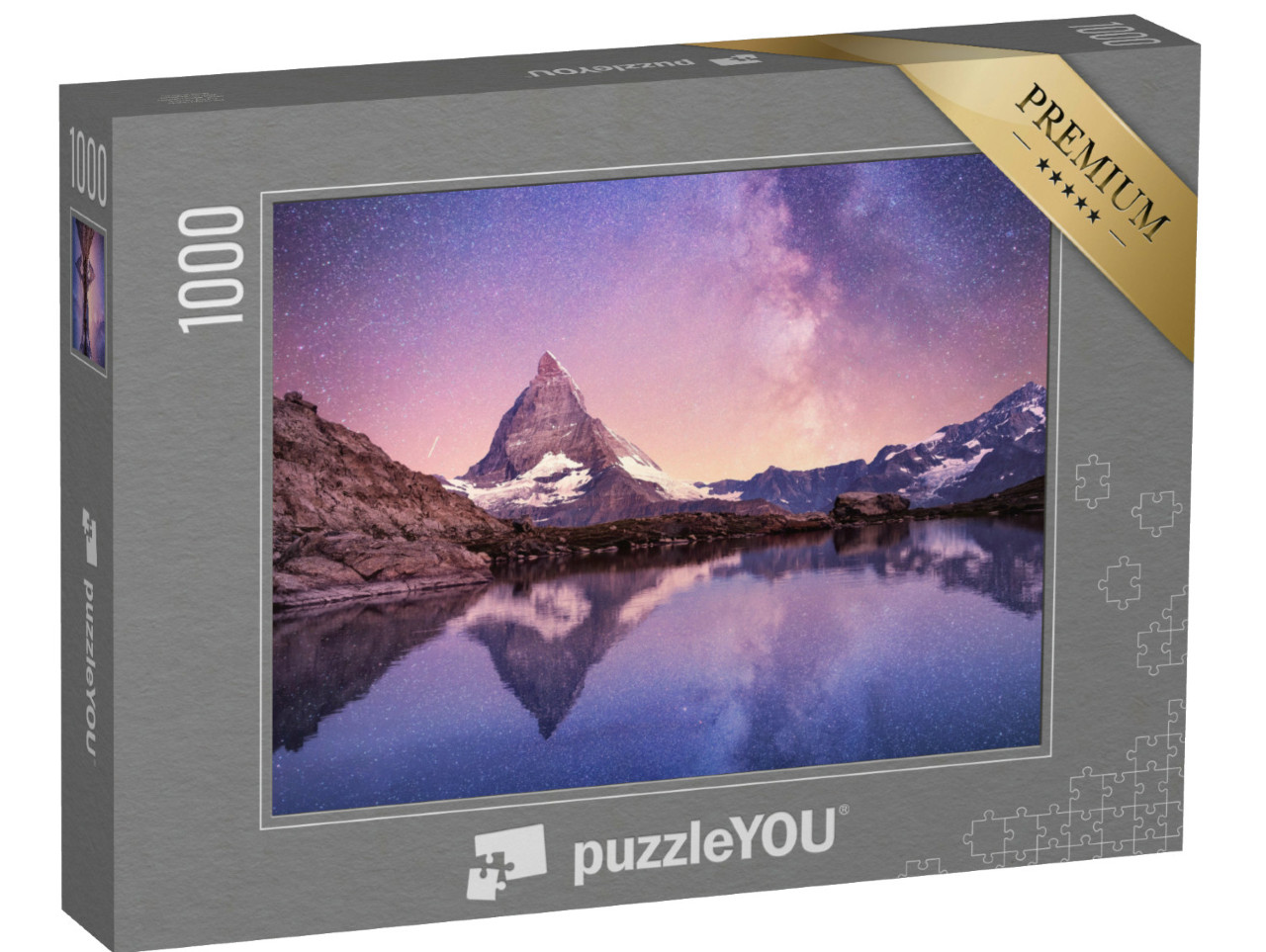 Puzzle 1000 pezzi „La Via Lattea sul Cervino, Svizzera“