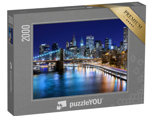 Puzzle 2000 pezzi „Skyline del centro di New York“