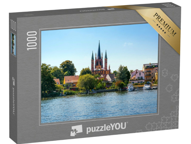 Puzzle 1000 pezzi „Vista di Werder an der Havel nel Brandeburgo, Germania“
