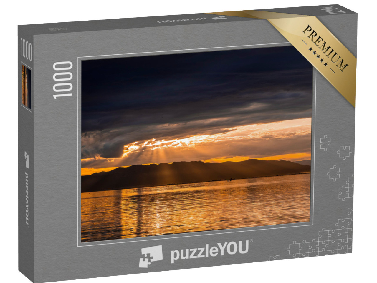 Puzzle 1000 pezzi „Tramonto sul mare“