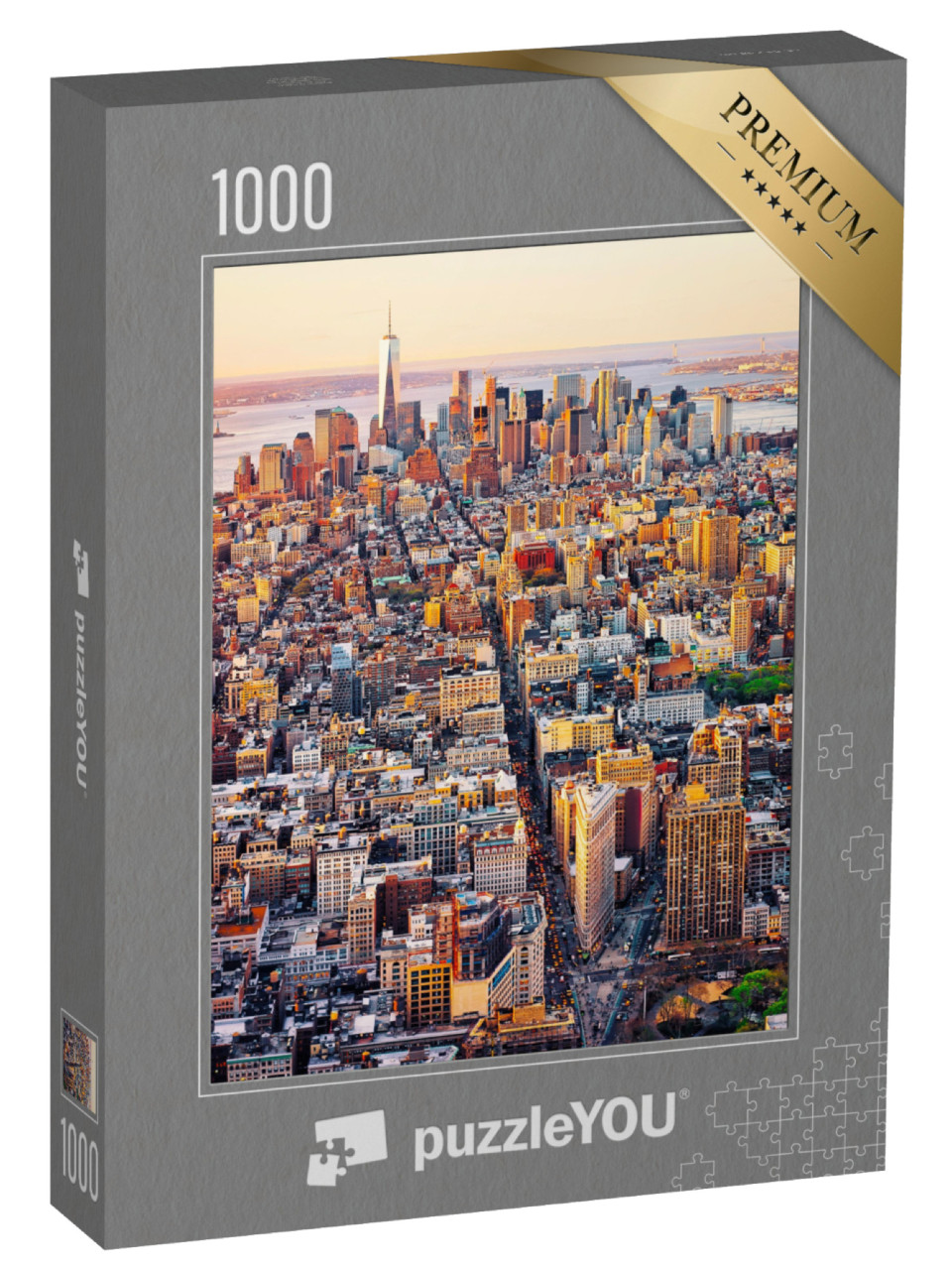 Puzzle 1000 pezzi „Vista aerea della città di New York“